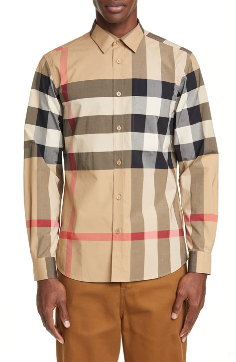 cheap men burberry shirts|Men’s Designer Shirts .